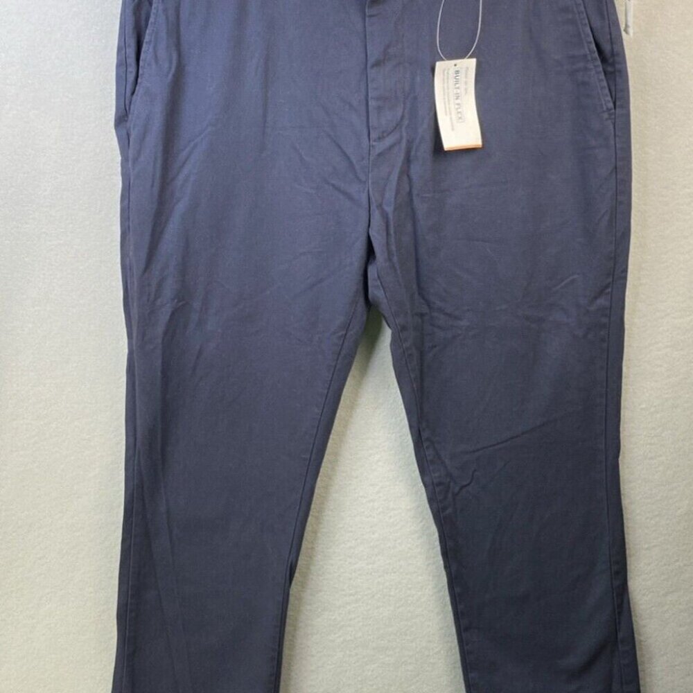 Old Navy Pants Khakis Men's Size 36 x‎ 30 Ultimate Slim Built-In Flex Blue NWT